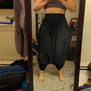 Women's Wide Leg Pants in Black